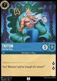 Triton - The Sea King - The First Chapter (Uncommon) [1TFC-160]