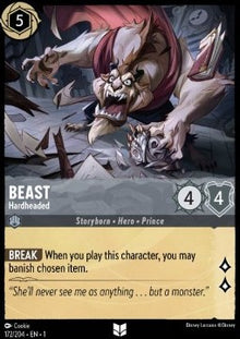 Beast - Hardheaded - The First Chapter (Uncommon) [1TFC-172]