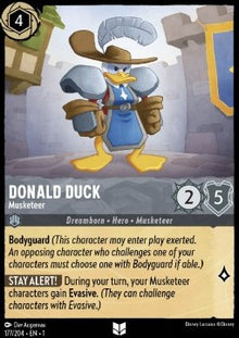 Donald Duck - Musketeer - The First Chapter (Uncommon) [1TFC-177]