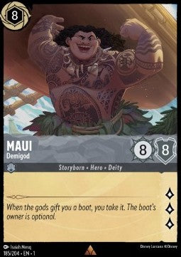 Maui - Demigod - The First Chapter (Rare) [1TFC-185]