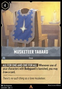 Musketeer Tabard - The First Chapter (Rare) [1TFC-203]