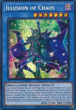 Illusion of Chaos - 25th Anniversary Tin: Dueling Heroes Mega Pack (Secret Rare) [MP23-017]