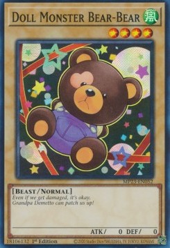 Doll Monster Bear-Bear - 25th Anniversary Tin: Dueling Heroes Mega Pack (Super Rare) [MP23-052]
