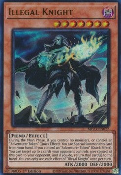 Illegal Knight - 25th Anniversary Tin: Dueling Heroes Mega Pack (Ultra Rare) [MP23-072]
