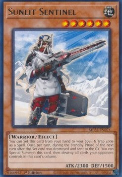 Sunlit Sentinel - 25th Anniversary Tin: Dueling Heroes Mega Pack (Rare) [MP23-074]