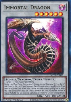 Immortal Dragon - 25th Anniversary Tin: Dueling Heroes Mega Pack (Ultra Rare) [MP23-085]