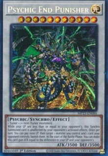 Psychic End Punisher - 25th Anniversary Tin: Dueling Heroes Mega Pack (Secret Rare) [MP23-086]