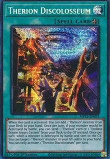 Therion Discolosseum - 25th Anniversary Tin: Dueling Heroes Mega Pack (Secret Rare) [MP23-091]