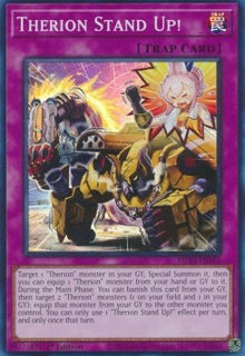Therion Stand Up! - 25th Anniversary Tin: Dueling Heroes Mega Pack (Super Rare) [MP23-101]