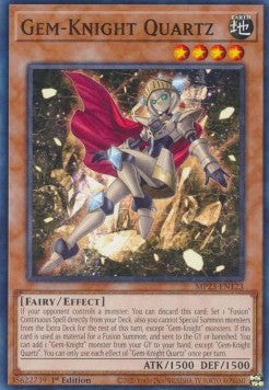 Gem-Knight Quartz - 25th Anniversary Tin: Dueling Heroes Mega Pack (Common) [MP23-123]
