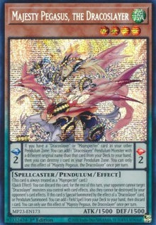 Majesty Pegasus, the Dracoslayer - 25th Anniversary Tin: Dueling Heroes Mega Pack (Secret Rare) [MP23-173]