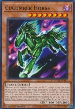 Cucumber Horse - 25th Anniversary Tin: Dueling Heroes Mega Pack (Common) [MP23-183]