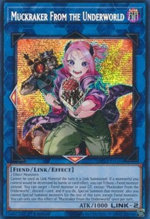 Muckraker From the Underworld - 25th Anniversary Tin: Dueling Heroes Mega Pack (Secret Rare) [MP23-194]