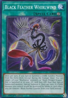 Black Feather Whirlwind - 25th Anniversary Tin: Dueling Heroes Mega Pack (Common) [MP23-195]
