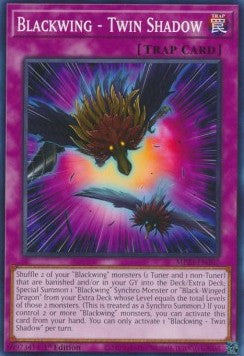 Blackwing - Twin Shadow - 25th Anniversary Tin: Dueling Heroes Mega Pack (Common) [MP23-207]