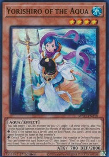 Yorishiro of the Aqua - 25th Anniversary Tin: Dueling Heroes Mega Pack (Ultra Rare) [MP23-218]