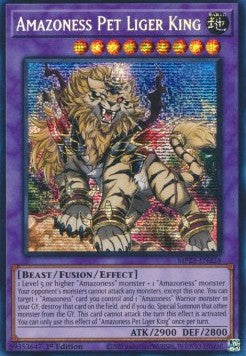 Amazoness Pet Liger King - 25th Anniversary Tin: Dueling Heroes Mega Pack (Secret Rare) [MP23-224]