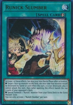 Runick Slumber - 25th Anniversary Tin: Dueling Heroes Mega Pack (Ultra Rare) [MP23-246]