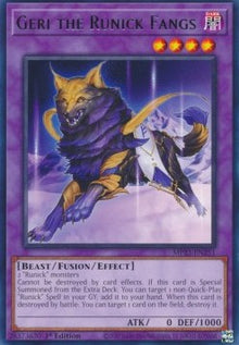 Geri the Runick Fangs - 25th Anniversary Tin: Dueling Heroes Mega Pack (Rare) [MP23-251]