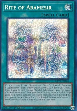 Rite of Aramesir - 25th Anniversary Tin: Dueling Heroes Mega Pack (Secret Rare) [MP23-264]