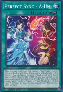Perfect Sync - A-Un - 25th Anniversary Tin: Dueling Heroes Mega Pack (Common) [MP23-276]