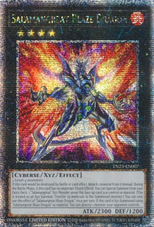Salamangreat Blaze Dragon - 25th Anniversary Tin: Dueling Heroes (Quarter Century Secret Rare) [TN23-007]