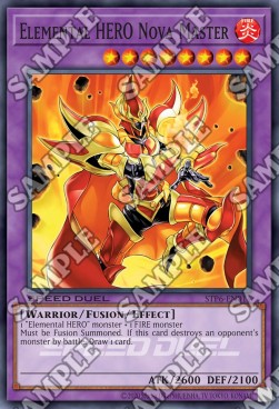 Elemental HERO Nova Master - Speed Duel: Tournament Pack 6 (Super Rare) [STP6-011]