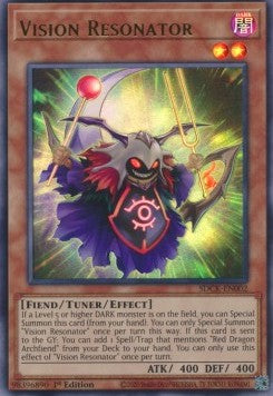 Vision Resonator - Structure Deck: The Crimson King (Ultra Rare) [SDCK-002]