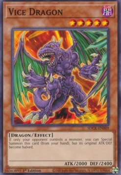 Vice Dragon - Structure Deck: The Crimson King (Common) [SDCK-009]