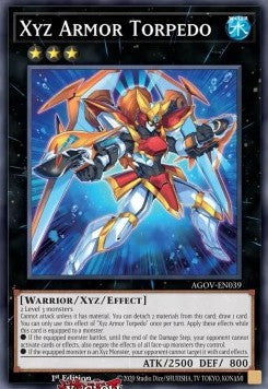 Xyz Armor Torpedo - Age of Overlord (Super Rare) [AGOV-039]