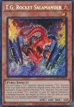 T.G. Rocket Salamander (V.1 - Secret Rare) - Age of Overlord (Secret Rare) [AGOV-003]