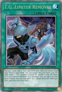 T.G. Limiter Removal (V.2 - Quarter Century Secret Rare) - Age of Overlord (Quarter Century Secret Rare) [AGOV-049]