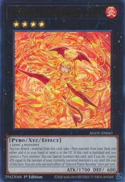Infernal Flame Banshee (V.1 - Ultra Rare) - Age of Overlord (Ultra Rare) [AGOV-043]