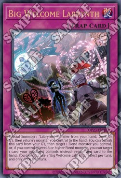 Big Welcome Labrynth - OTS Tournament Pack 23 (Ultimate Rare) [OP23-003]