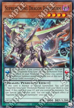 Supreme King Dragon Darkwurm - OTS Tournament Pack 23 (Common) [OP23-018]