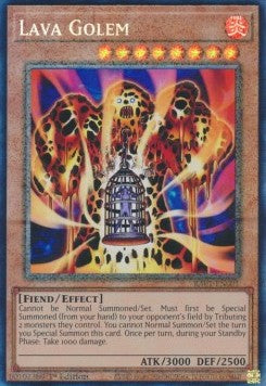 Lava Golem (V.6 - Collectors Rare) - 25th Anniversary Rarity Collection (Collectors Rare) [RA01-001]