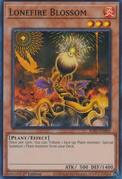 Lonefire Blossom (V.1 - Super Rare) - 25th Anniversary Rarity Collection (Super Rare) [RA01-002]