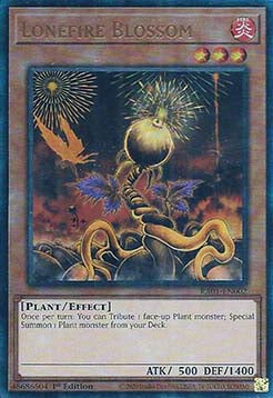 Lonefire Blossom (V.7 - Ultimate Rare) - 25th Anniversary Rarity Collection (Ultimate Rare) [RA01-002]