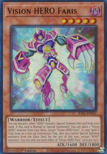 Vision HERO Faris (V.2 - Ultra Rare) - 25th Anniversary Rarity Collection (Ultra Rare) [RA01-004]