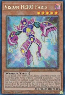 Vision HERO Faris (V.6 - Collectors Rare) - 25th Anniversary Rarity Collection (Collectors Rare) [RA01-004]