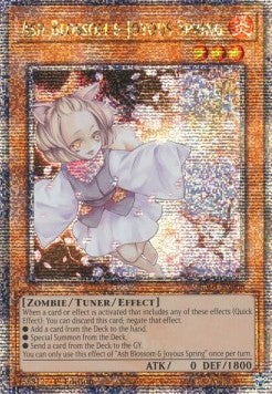Ash Blossom & Joyous Spring (V.5 - Quarter Century Secret Rare) - 25th Anniversary Rarity Collection (Quarter Century Secret Rare) [RA01-008]