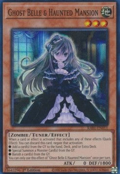 Ghost Belle & Haunted Mansion (V.1 - Super Rare) - 25th Anniversary Rarity Collection (Super Rare) [RA01-011]