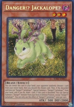 Danger!? Jackalope? (V.3 - Secret Rare) - 25th Anniversary Rarity Collection (Secret Rare) [RA01-013]