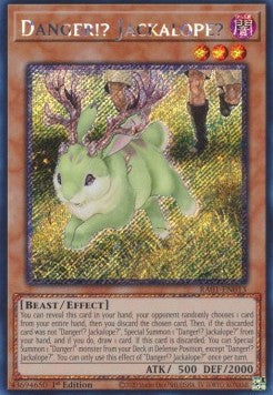Danger!? Jackalope? (V.4 - Platinum Secret Rare) - 25th Anniversary Rarity Collection (Platinum Secret Rare) [RA01-013]