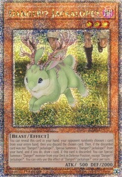 Danger!? Jackalope? (V.5 - Quarter Century Secret Rare) - 25th Anniversary Rarity Collection (Quarter Century Secret Rare) [RA01-013]