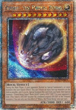 Nibiru, the Primal Being (V.5 - Quarter Century Secret Rare) - 25th Anniversary Rarity Collection (Quarter Century Secret Rare) [RA01-015]
