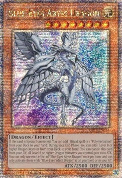 Blue-Eyes Abyss Dragon (V.5 - Quarter Century Secret Rare) - 25th Anniversary Rarity Collection (Quarter Century Secret Rare) [RA01-016]