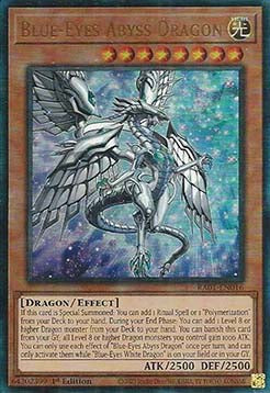 Blue-Eyes Abyss Dragon (V.7 - Ultimate Rare) - 25th Anniversary Rarity Collection (Ultimate Rare) [RA01-016]