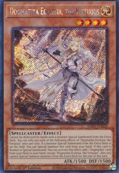 Dogmatika Ecclesia, the Virtuous (V.4 - Platinum Secret Rare) - 25th Anniversary Rarity Collection (Platinum Secret Rare) [RA01-020]