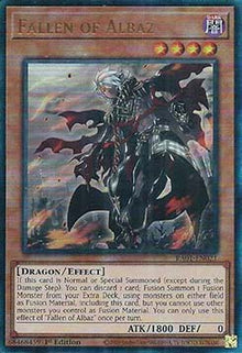 Fallen of Albaz (V.7 - Ultimate Rare) - 25th Anniversary Rarity Collection (Ultimate Rare) [RA01-021]